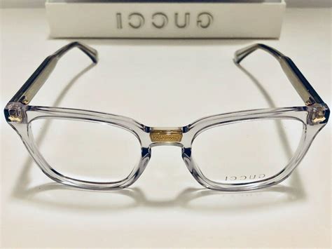 gucci clear glasses frames|Gucci clear prescription glasses.